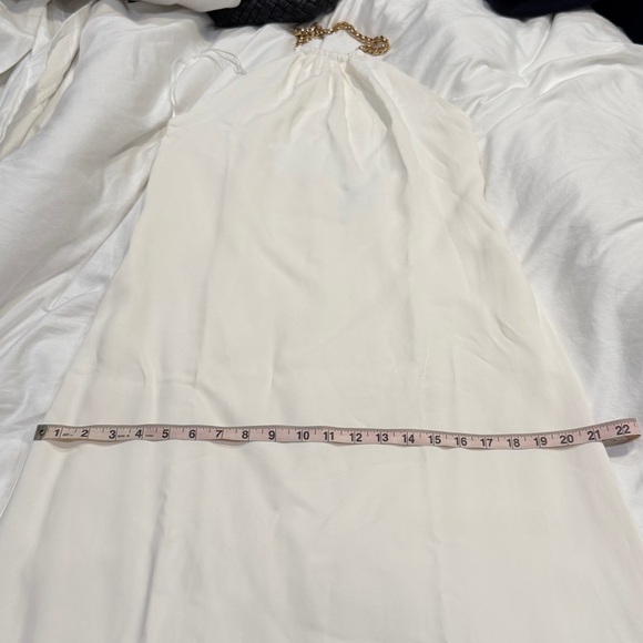 Banana Republic Halter Dress Cream Maxi Size 10 EUC - Picture 13 of 13